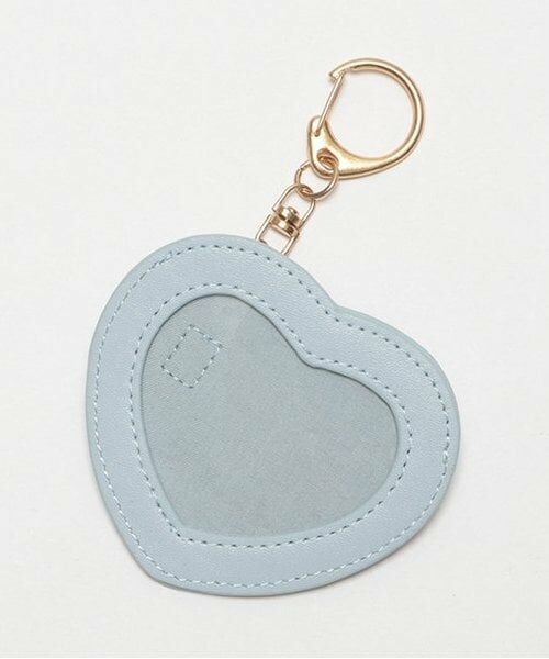 Lovetoxic / ラブトキシック キーホルダー・ストラップ | ハート缶バッジケースキーホルダー（サックス）