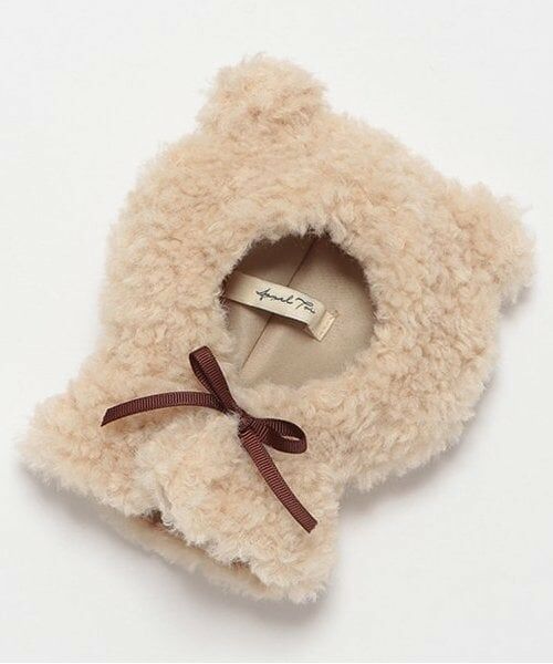 Lovetoxic / ラブトキシック その他 | アニマルヌイポンチョ（ベージュ）