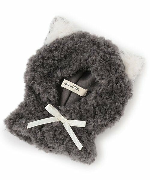 Lovetoxic / ラブトキシック その他 | アニマルヌイポンチョ（グレー）