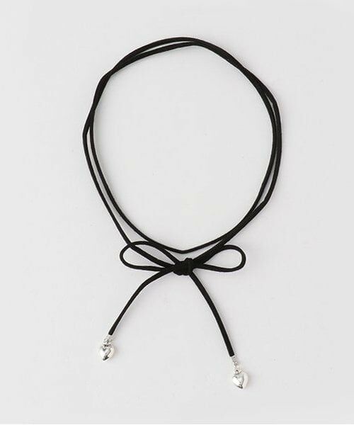 Lovetoxic / ラブトキシック ネックレス・ペンダント・チョーカー | アソートリボンチョーカー（黒）