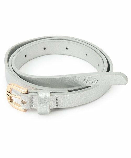 Lovetoxic / ラブトキシック ベルト・サスペンダー | 細ベルト（シルバー）