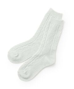 Lovetoxic / ラブトキシック ソックス | ラメケーブルソックス