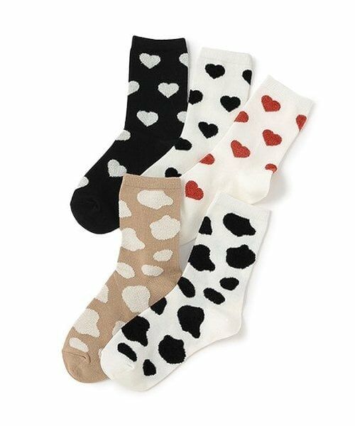 Lovetoxic / ラブトキシック ソックス | シャギーガラソックス | 詳細4