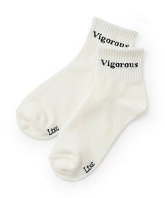 Lovetoxic / ラブトキシック ソックス | 【抗菌防臭】ロゴクルブシ丈ソックス