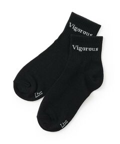 Lovetoxic / ラブトキシック ソックス | 【抗菌防臭】ロゴクルブシ丈ソックス