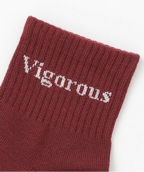 Lovetoxic / ラブトキシック ソックス | 【抗菌防臭】ロゴクルブシ丈ソックス | 詳細1