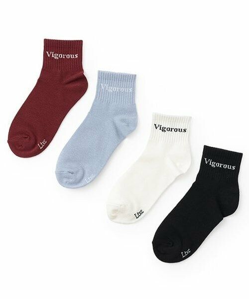 Lovetoxic / ラブトキシック ソックス | 【抗菌防臭】ロゴクルブシ丈ソックス | 詳細4