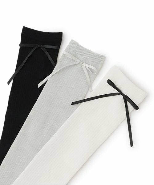 Lovetoxic / ラブトキシック ソックス | リボンニーハイソックス | 詳細4