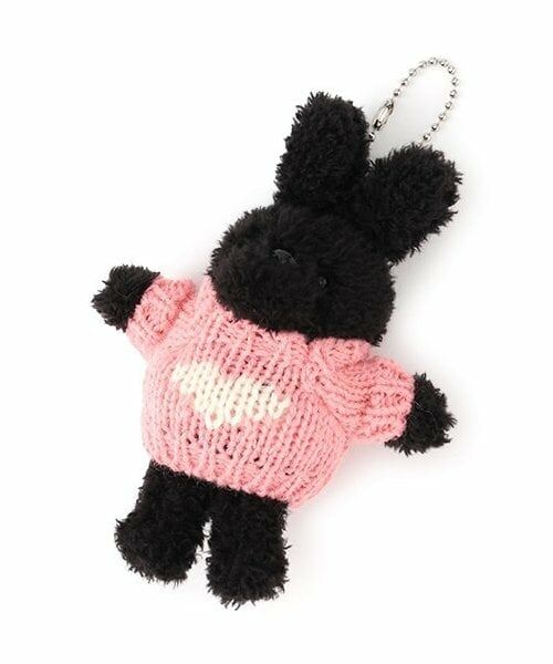 Lovetoxic / ラブトキシック キーホルダー・ストラップ | うさぎニットキーホルダー（ピンク）