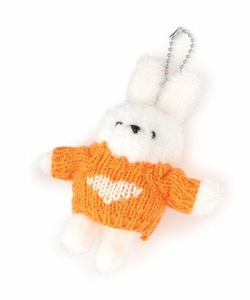 Lovetoxic / ラブトキシック キーホルダー・ストラップ | うさぎニットキーホルダー（オレンジ）