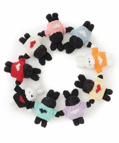 Lovetoxic / ラブトキシック キーホルダー・ストラップ | うさぎニットキーホルダー | 詳細4