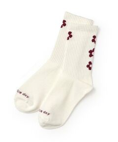 Lovetoxic / ラブトキシック ソックス | 【抗菌防臭】フラワーリブソックス