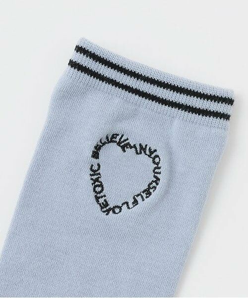 Lovetoxic / ラブトキシック ソックス | ラインニーハイソックス | 詳細1