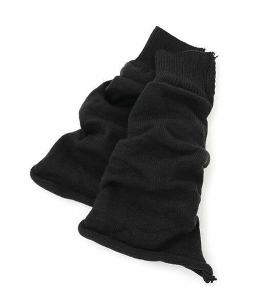 Lovetoxic / ラブトキシック レッグウォーマー | 【LTXC】ニットレッグカバー（黒）