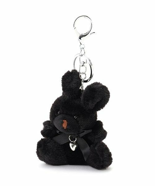 Lovetoxic / ラブトキシック チャーム | ハートリボンウサギチャーム（黒）