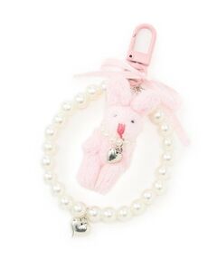 Lovetoxic / ラブトキシック チャーム | パールリボンウサギチャーム