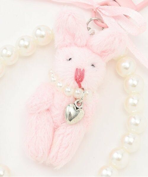 Lovetoxic / ラブトキシック チャーム | パールリボンウサギチャーム | 詳細4