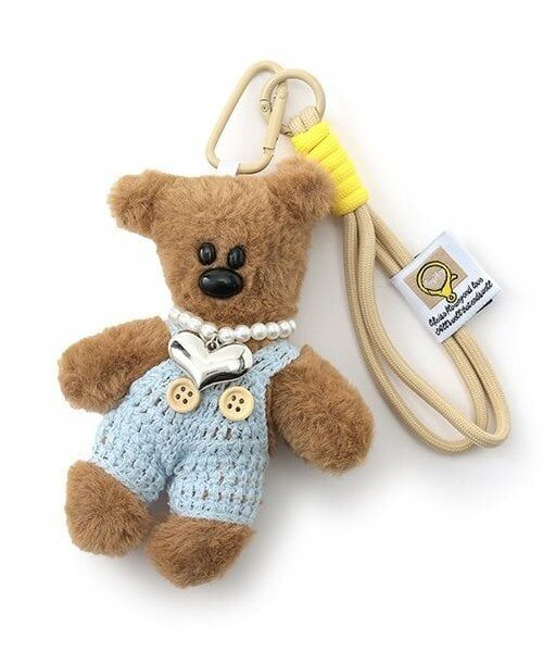 Lovetoxic / ラブトキシック チャーム | ストラップつきクマチャーム（サックス）