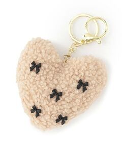 ボアハートチャーム