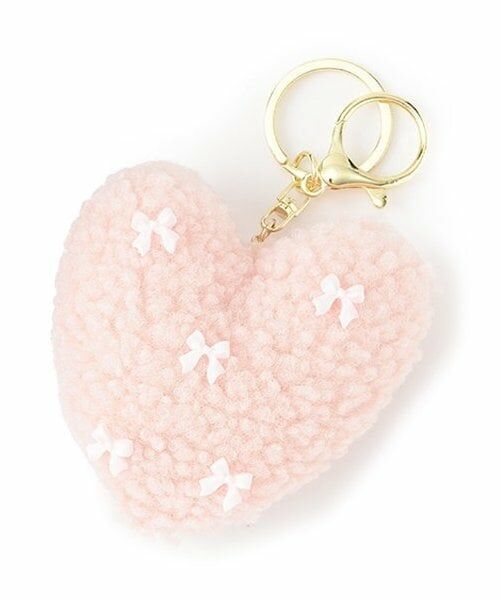 Lovetoxic / ラブトキシック チャーム | ボアハートチャーム（ピンク）