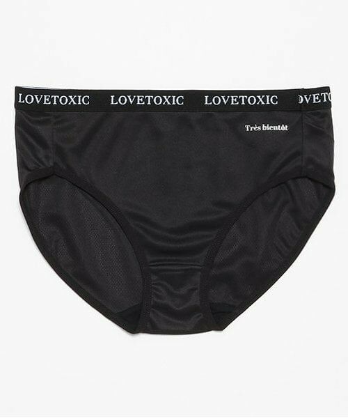 Lovetoxic / ラブトキシック ショーツ | DRYメッシュショーツ（黒）