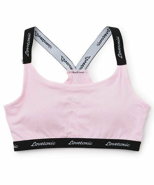 Lovetoxic / ラブトキシック ショーツ | ベア天ハーフトップ（ピンク）