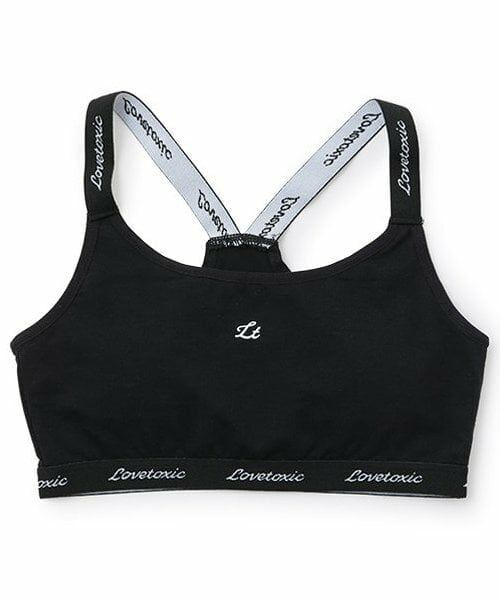 Lovetoxic / ラブトキシック ショーツ | ベア天ハーフトップ（黒）