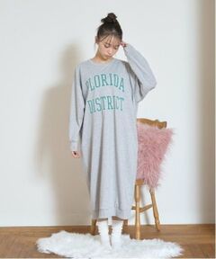 Lovetoxic / ラブトキシック ルームウェア | 【ルームウェア/パジャマ】長袖ルームワンピース