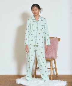 Lovetoxic / ラブトキシック ルームウェア | 【ルームウェア/パジャマ】犬柄長袖シャツ＆パンツセット