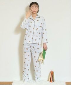 Lovetoxic / ラブトキシック ルームウェア | 【ルームウェア/パジャマ】犬柄長袖シャツ＆パンツセット