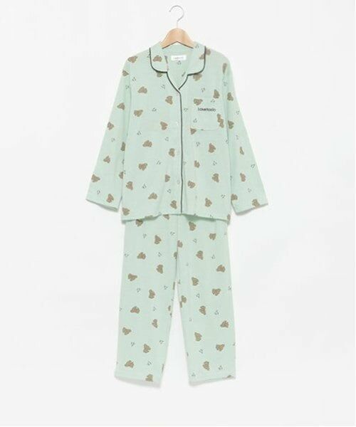 Lovetoxic / ラブトキシック ルームウェア | 【ルームウェア/パジャマ】犬柄長袖シャツ＆パンツセット | 詳細10