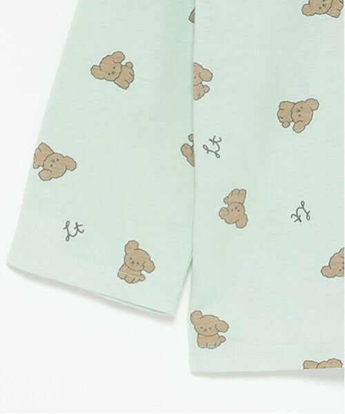 Lovetoxic / ラブトキシック ルームウェア | 【ルームウェア/パジャマ】犬柄長袖シャツ＆パンツセット | 詳細5
