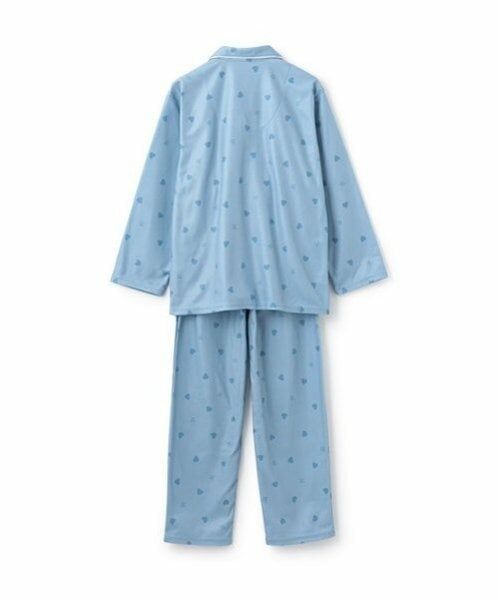 Lovetoxic / ラブトキシック ルームウェア | 【ルームウェア/パジャマ】ベビーフリースニットシャツハート柄 | 詳細1