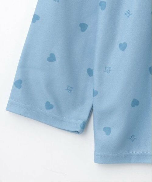Lovetoxic / ラブトキシック ルームウェア | 【ルームウェア/パジャマ】ベビーフリースニットシャツハート柄 | 詳細5