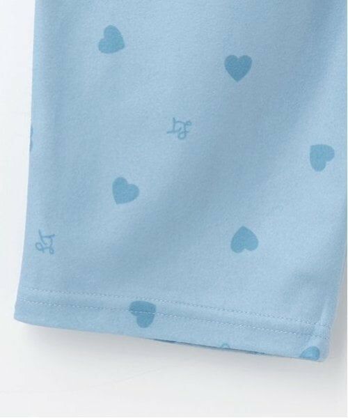 Lovetoxic / ラブトキシック ルームウェア | 【ルームウェア/パジャマ】ベビーフリースニットシャツハート柄 | 詳細7