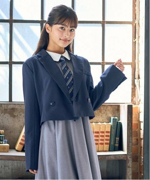 Lovetoxic / ラブトキシック テーラードジャケット | 【卒服】【セレモニー】エンブレムつきボレロジャケット | 詳細1