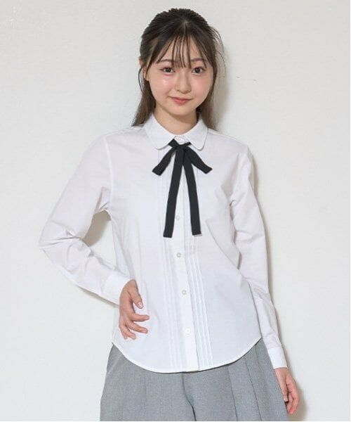 Lovetoxic / ラブトキシック シャツ・ブラウス | 【卒服】【セレモニー】【イージーケア】ボウタイつきブラウス（黒）