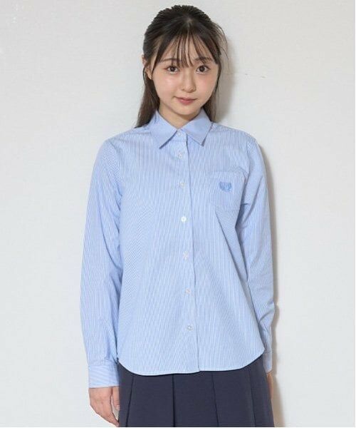 Lovetoxic / ラブトキシック シャツ・ブラウス | 【卒服】【セレモニー】【イージーケア】ベーシックシャツ（ブルー）