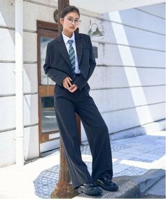 Lovetoxic / ラブトキシック スラックス・ドレスパンツ | 【卒服】【セレモニー】タックワイドパンツ