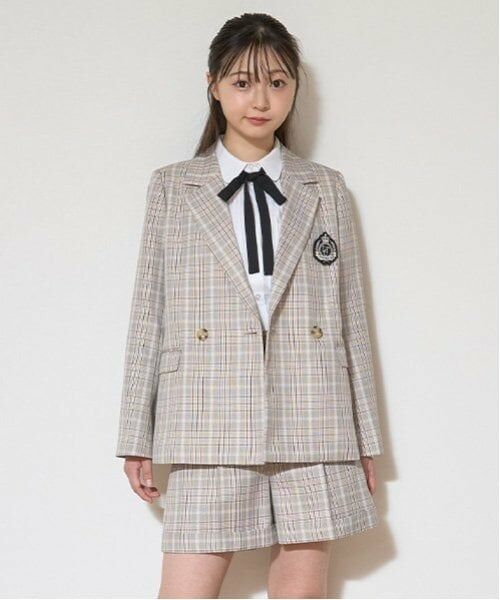 Lovetoxic / ラブトキシック セットアップ | 【卒服】【セレモニー】エンブレムつきジャケットショートパンツセットアップ | 詳細21