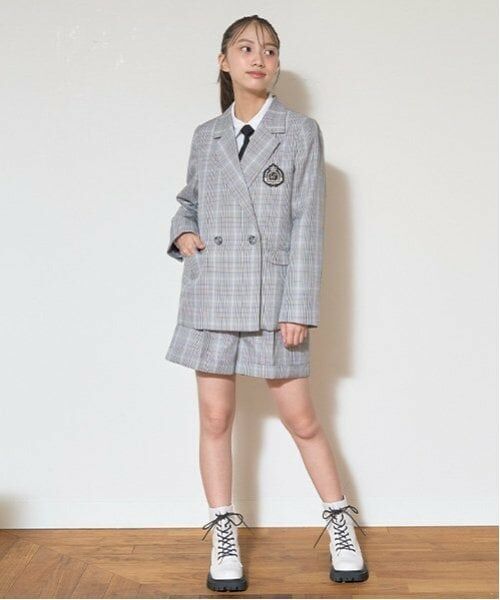 Lovetoxic / ラブトキシック セットアップ | 【卒服】【セレモニー】エンブレムつきジャケットショートパンツセットアップ | 詳細23