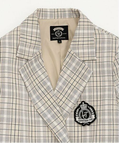 Lovetoxic / ラブトキシック セットアップ | 【卒服】【セレモニー】エンブレムつきジャケットショートパンツセットアップ | 詳細4