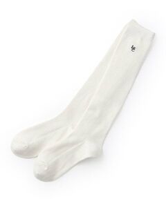 Lovetoxic / ラブトキシック ソックス | 【卒服】【セレモニー】ワンポイント刺しゅうリブハイソックス