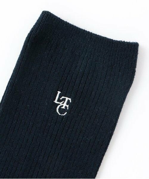 Lovetoxic / ラブトキシック ソックス | 【卒服】【セレモニー】ワンポイント刺しゅうリブハイソックス | 詳細1