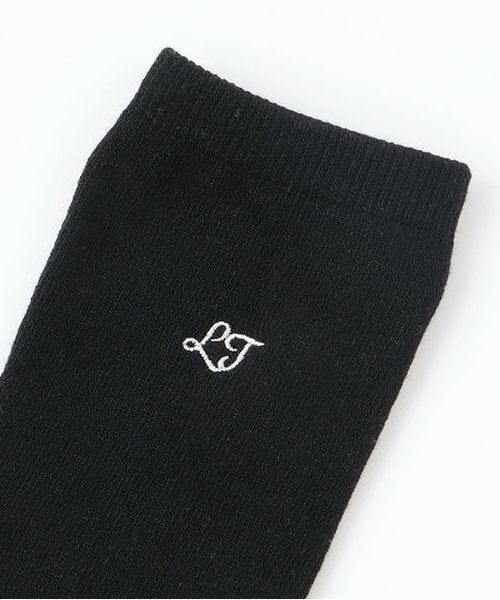 Lovetoxic / ラブトキシック ソックス | 【卒服】【セレモニー】ワンポイント刺しゅうニーハイソックス | 詳細1