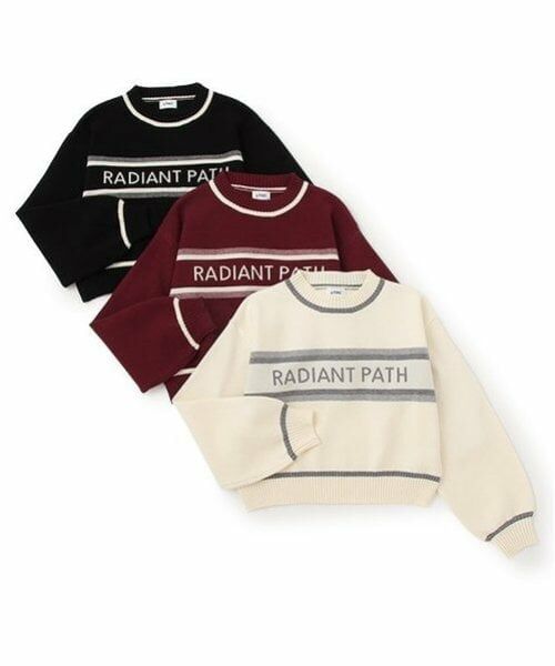 Lovetoxic / ラブトキシック ニット・セーター | 【LTXC】ロゴジャガードニット | 詳細10