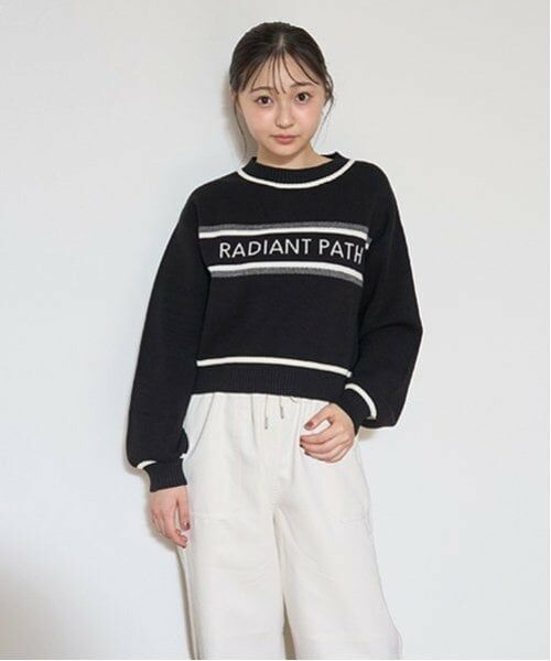 Lovetoxic / ラブトキシック ニット・セーター | 【LTXC】ロゴジャガードニット | 詳細5