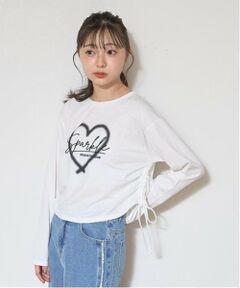 Lovetoxic / ラブトキシック Tシャツ | 【LTXC】サイドドロスト長T