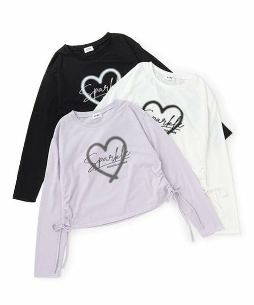 Lovetoxic / ラブトキシック Tシャツ | 【LTXC】サイドドロスト長T | 詳細9