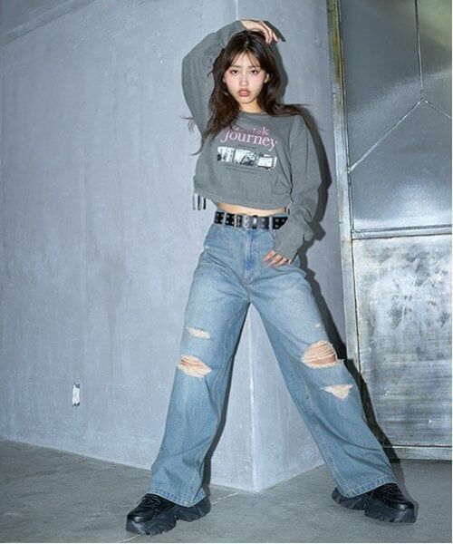 Lovetoxic / ラブトキシック Tシャツ | 【LTXC】【綿100％】ピグメントちびT | 詳細2